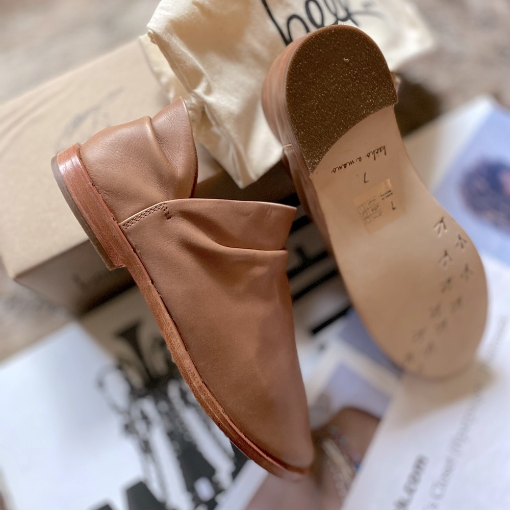 Anthropologie x Beek Puffin Leather Booties